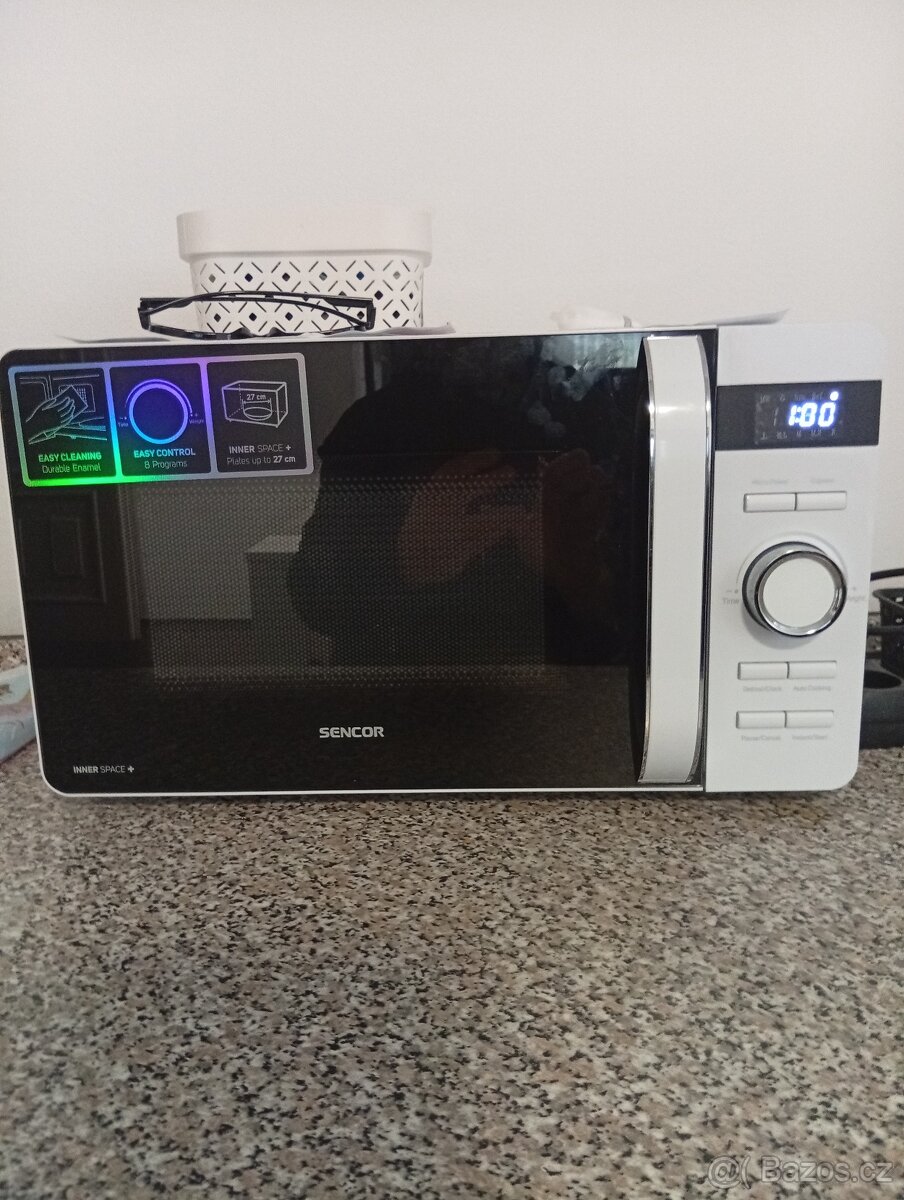 Prodám novou mikrovlnku Sencor 7 měsíců stará nová nová - 3