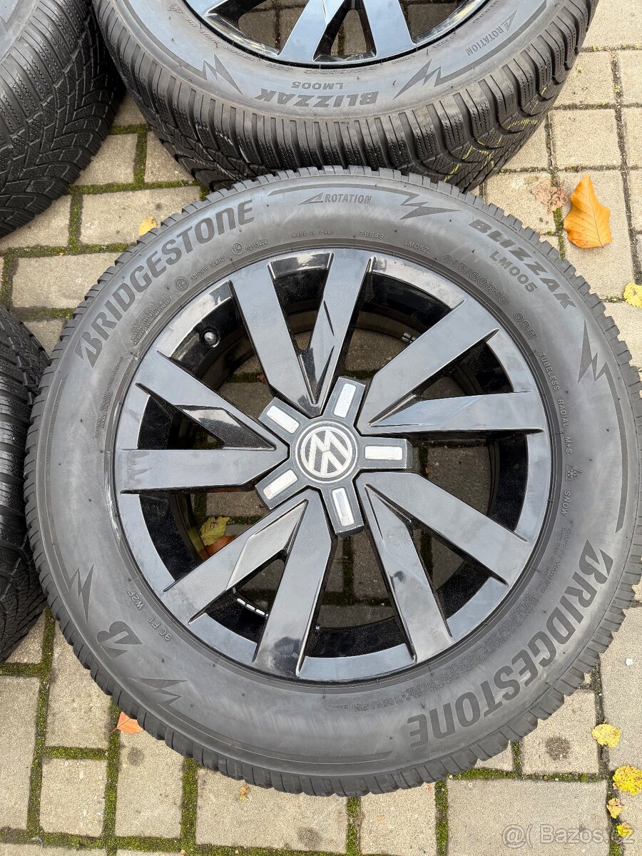 ORIGINÁL Alu Volkswagen ARAGON R16, 5x112 - TOP, ZIMNÍ - 3