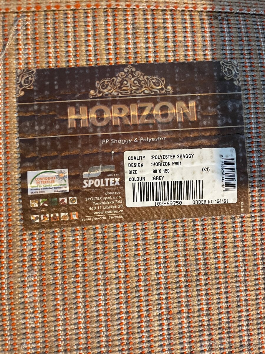 Sedy kusovy koberec - 3