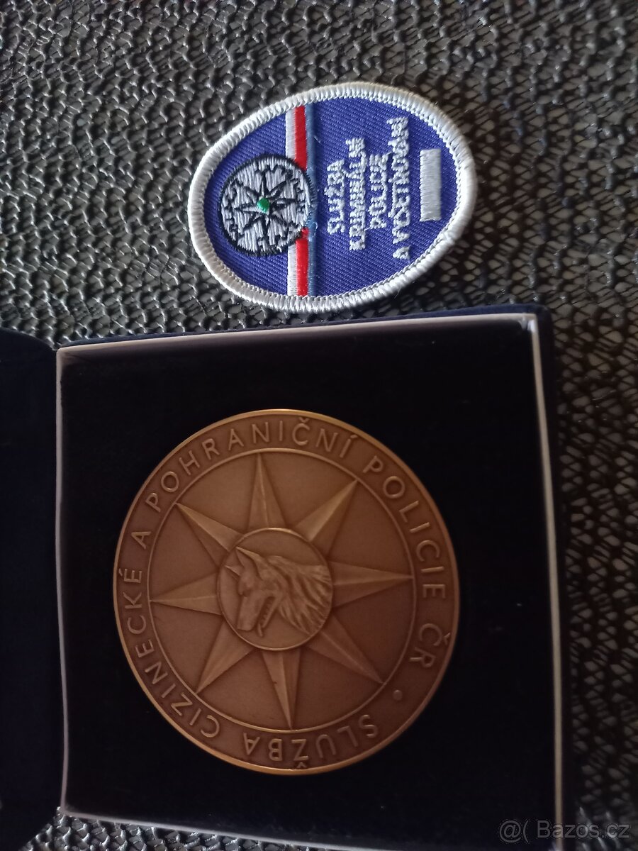 Policejni odznak+nášivka - 3