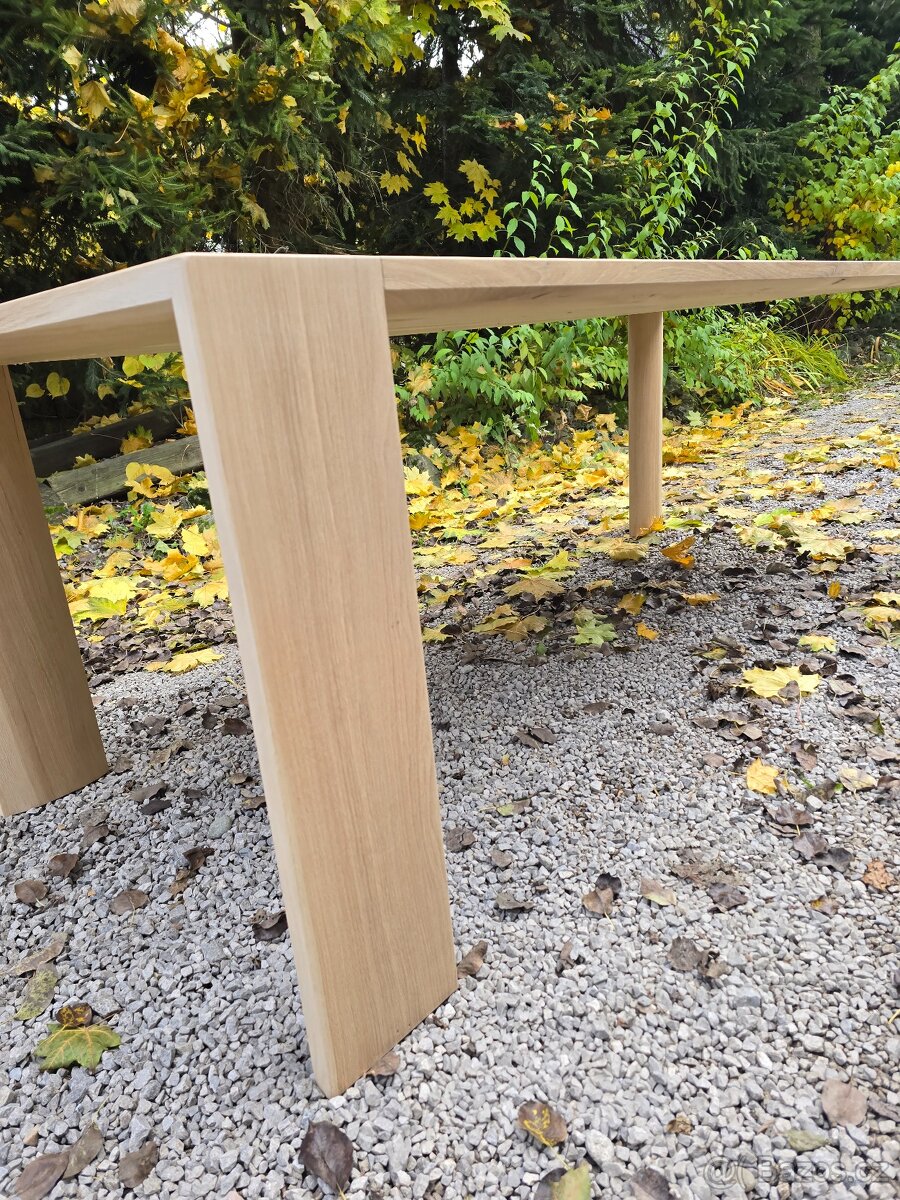 Masívny dubový stůl , 2200x880x750 - 3