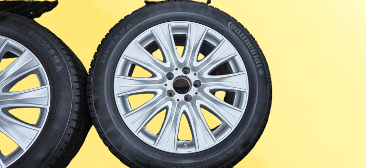 18" disky Mercedes S (W222) + zimní pneu 245/50/18 - pošlu - 3