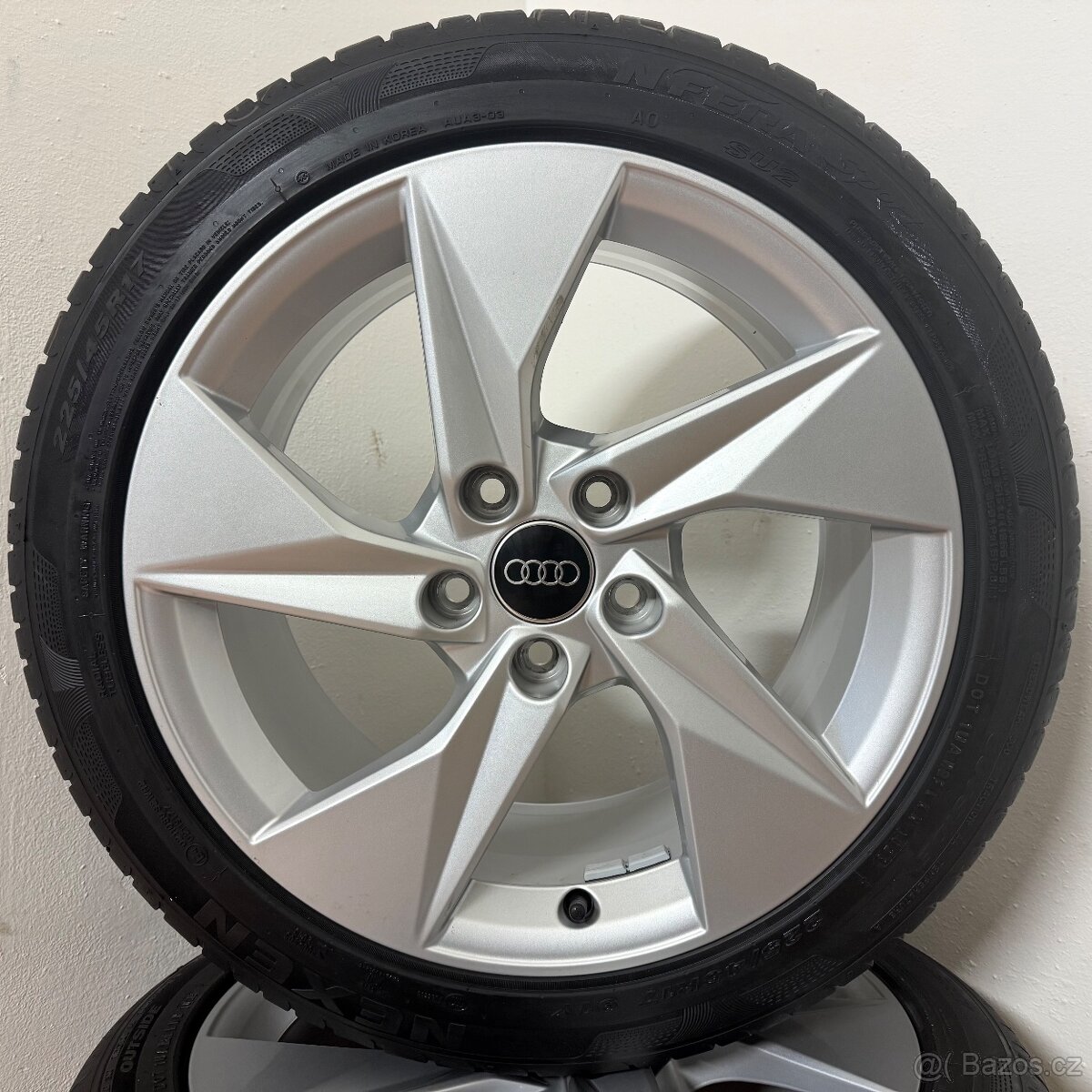 AUDI A3/VW GOLF 5x112 R17 ET46+LETNÍ 225/45R17 7mm - 3