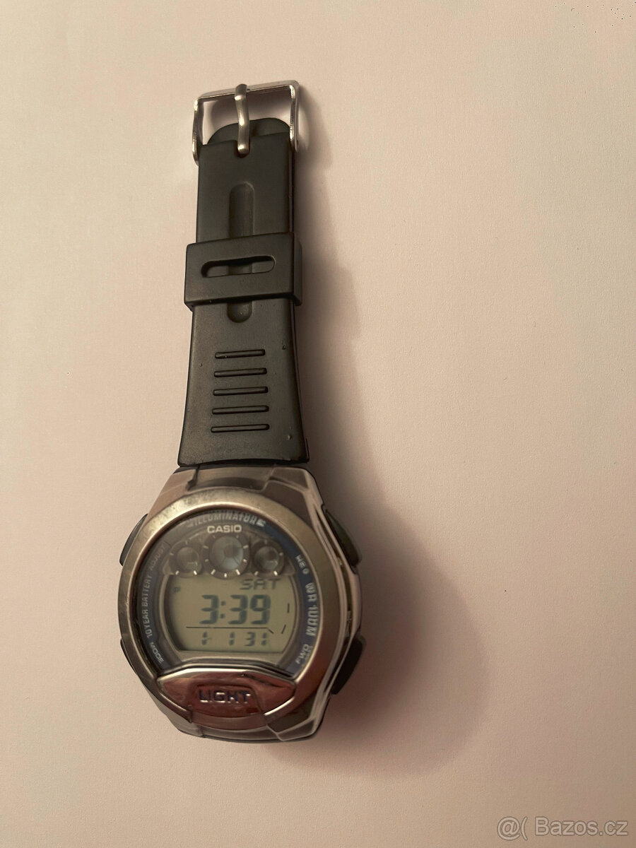 Pánské hodinky Casio Sport W-755, e-data 40 mist, světový ča - 3