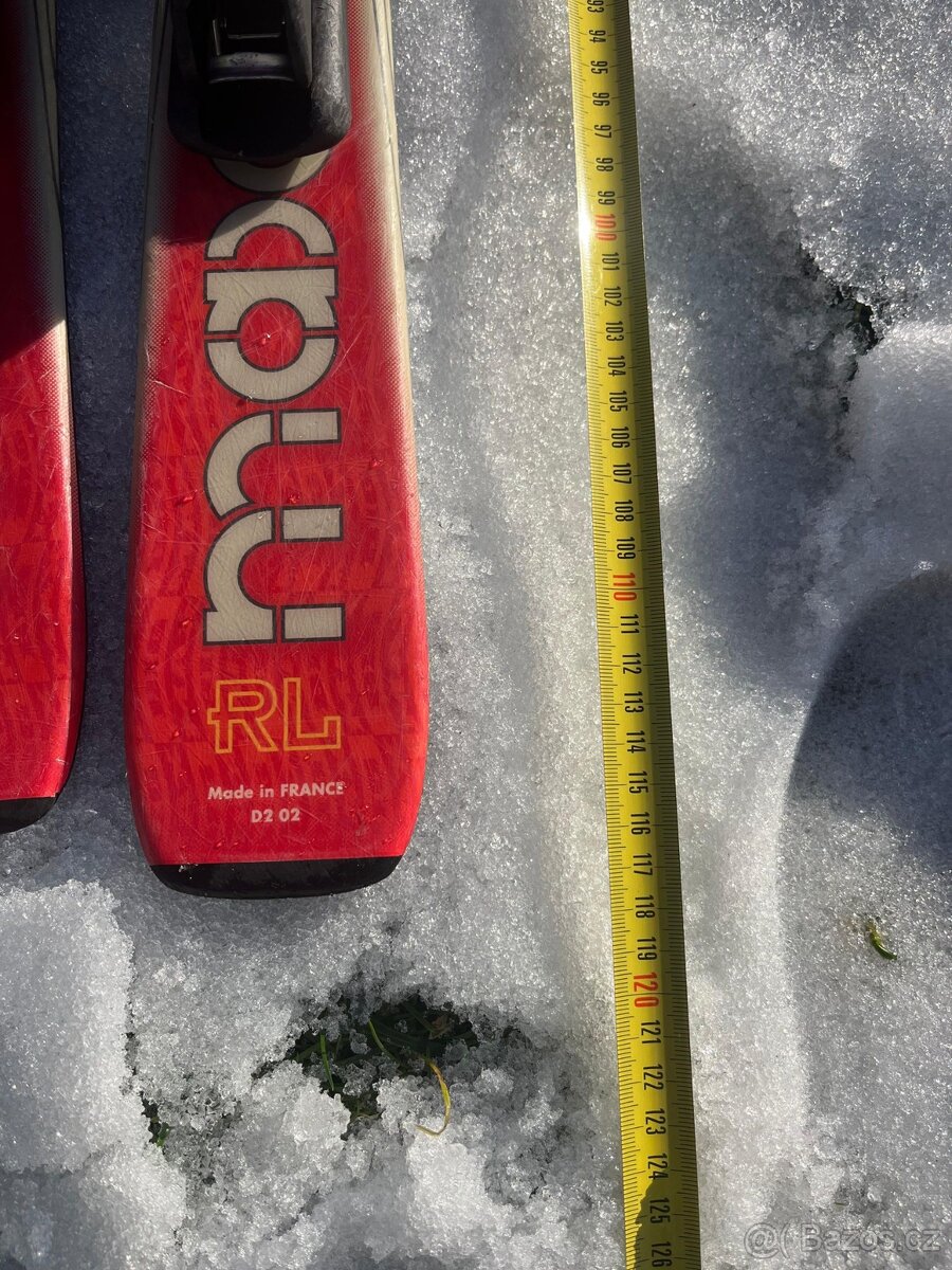 Dětské sjezdovky Dynastar s vázáním, dvoje hůlky - 3