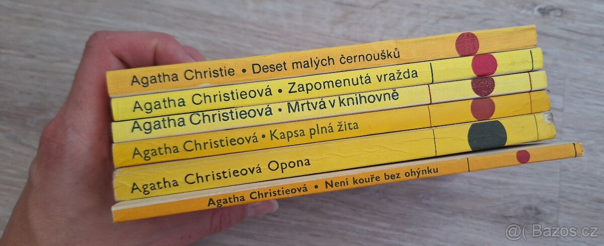 6x Agatha Christie (ilustrace Born) - 3