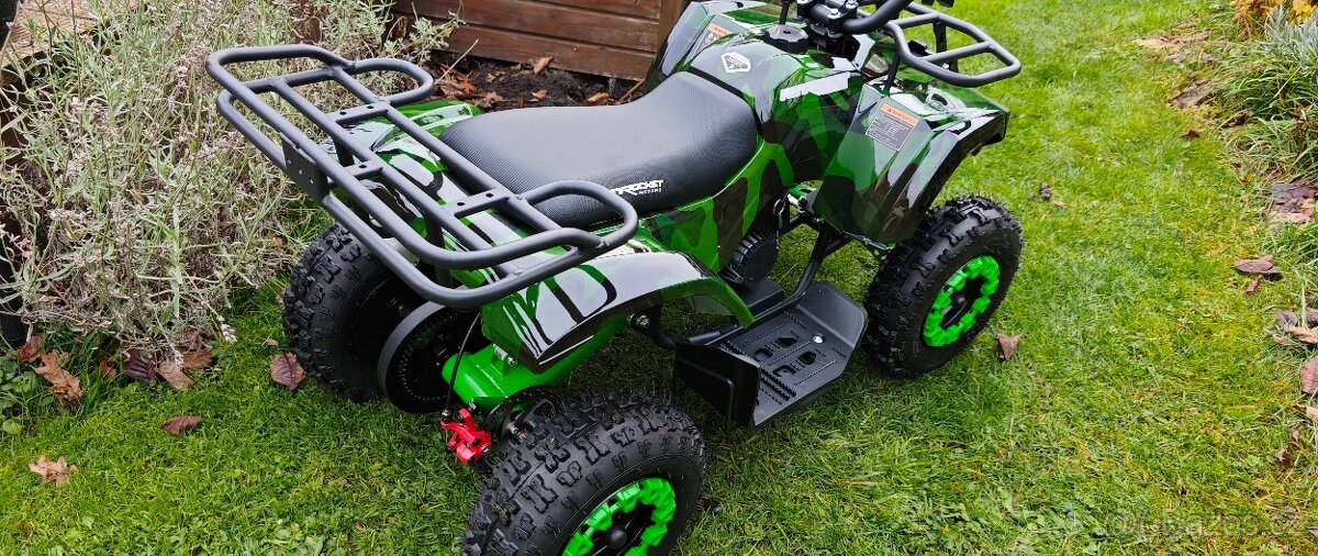 Nová dětská čtyřkolka 49ccm M-Hunter 6"kola maskáč - 3