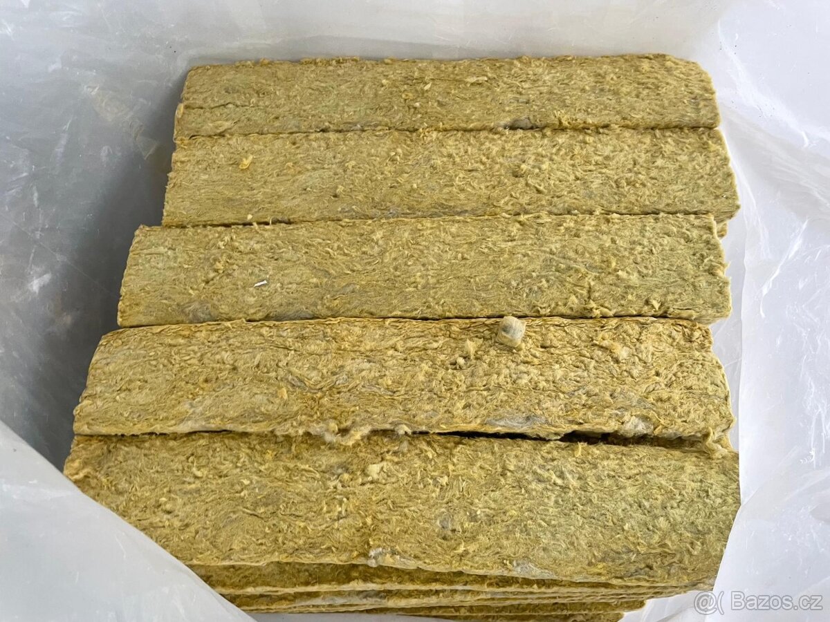 Rockwool sadbovací kostka 30x30x40 mm bez díry - 3
