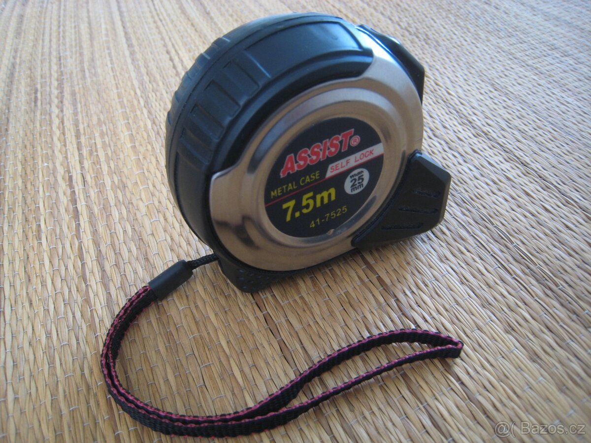 Nový svinovací metr Assist 41-7525 Metal Case 7,5m x 25mm - 3