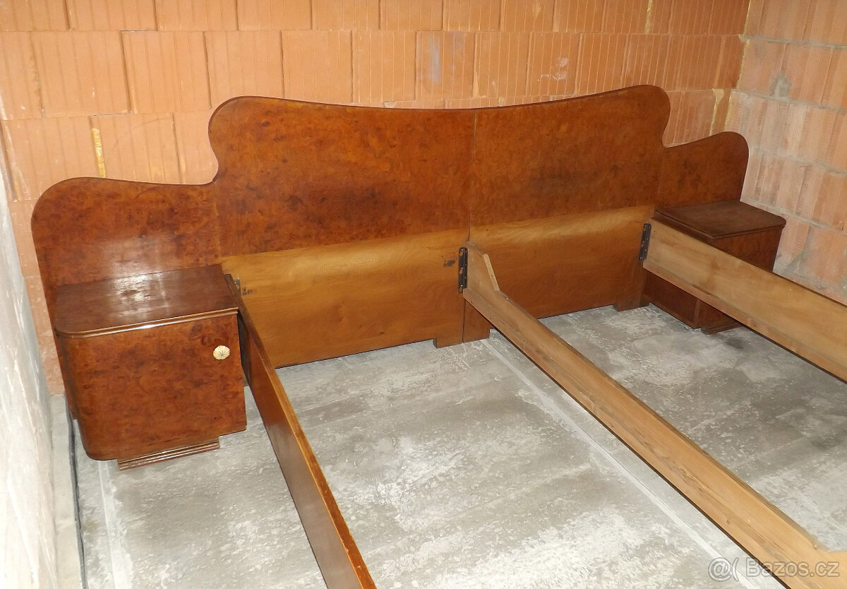 Prodám dvojpostel starožitnou - 3