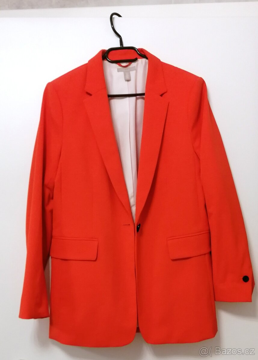 nové sako, H&M, vel. S-M - 3