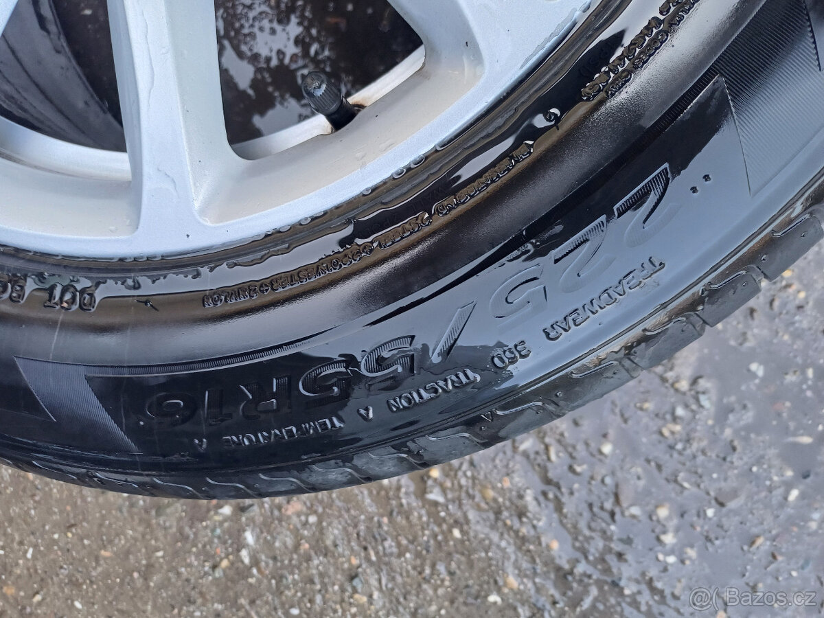 Letní alu s pneu 225/55/16 - 3