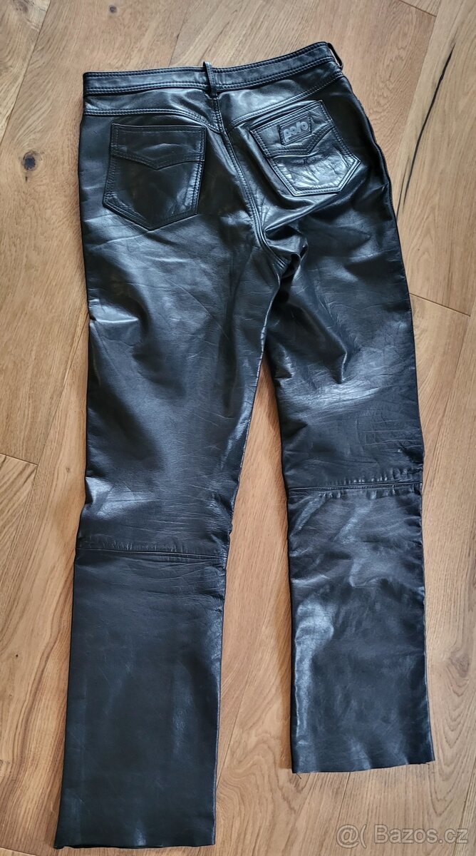 Krasne kozene kalhoty vel.50 - 3