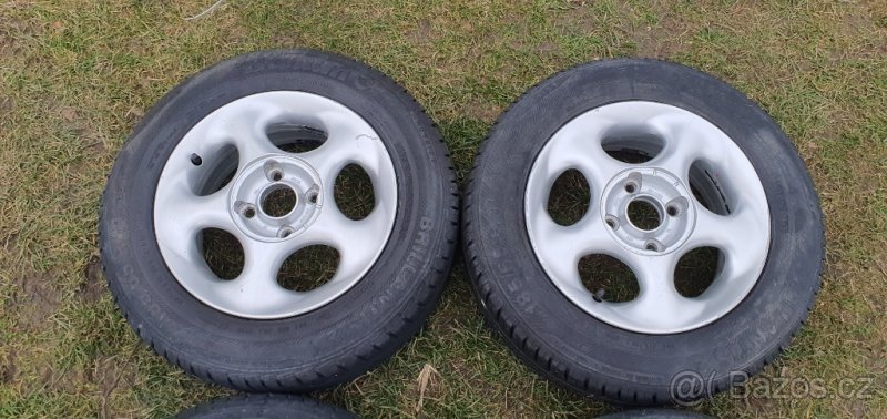 14" lité disky ATS, rozteč 4x108, 6x14", ET38-zašlu 20. - 3