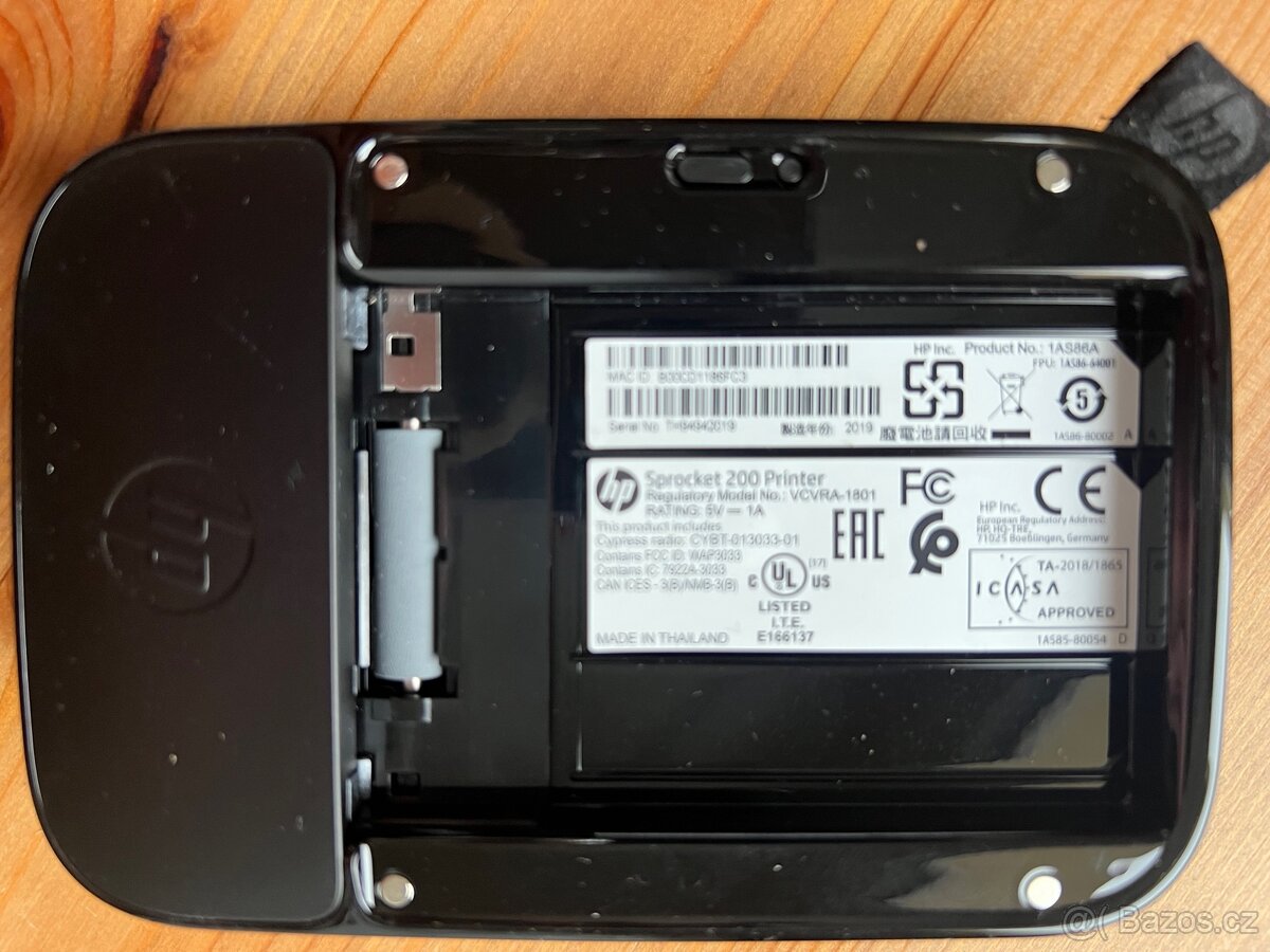 HP SPROCKET 200 PRINTER Black - 3