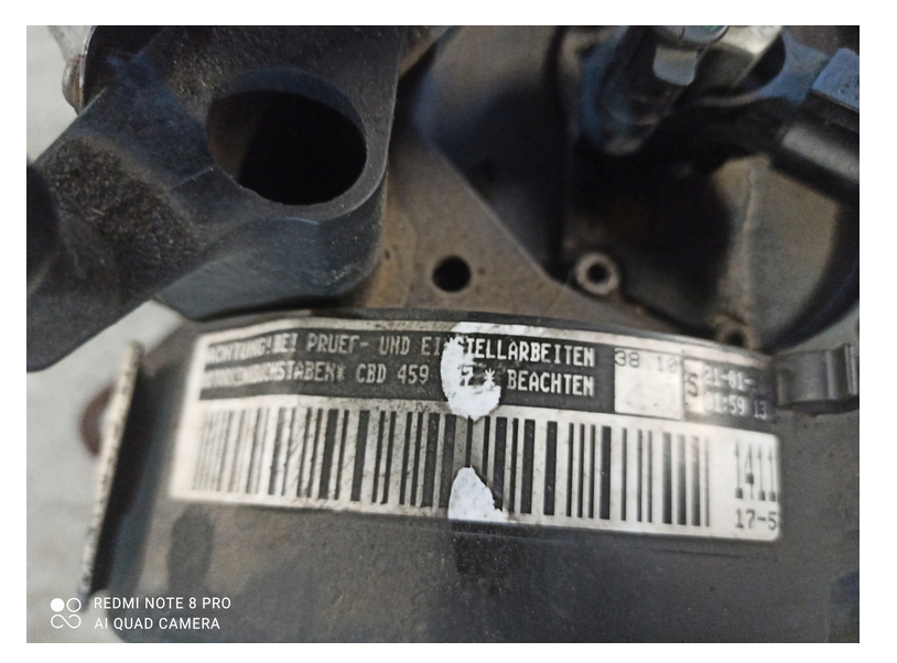motor 2,0l tdi 16V - 103kw CBD, VW Golf 5 - 3