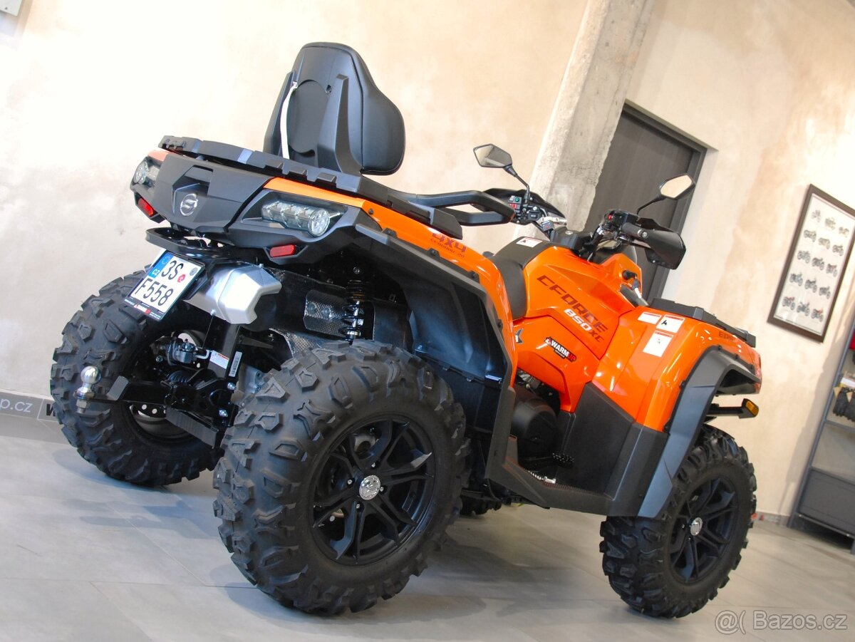 CFMOTO GladiatorX850 - 330km, ZADNÍ BOX V CENĚ