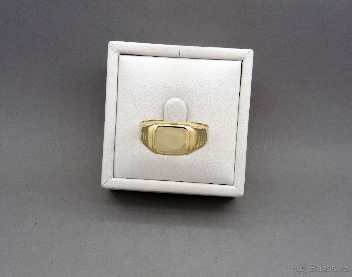 Nádherný zánovní pánský prsten - 3