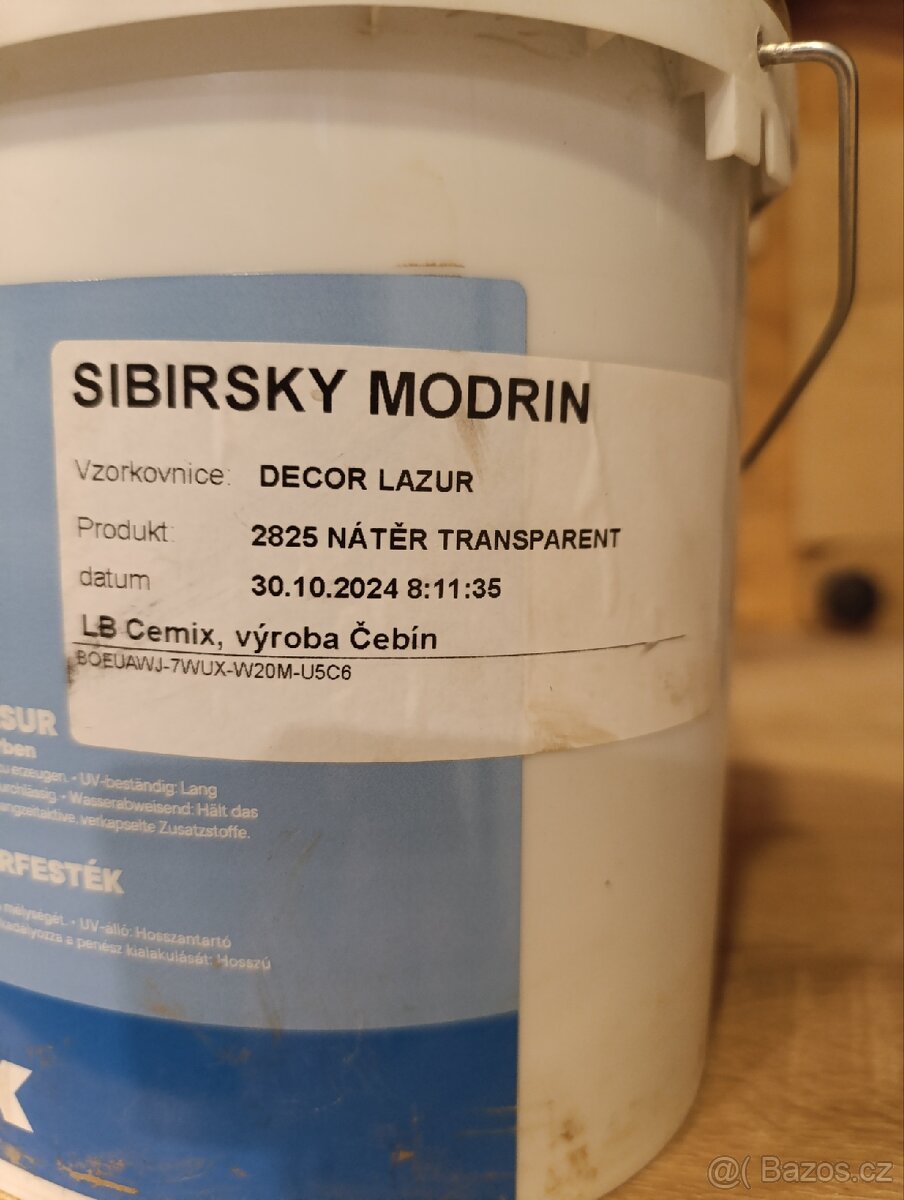 Dekorativní transparentní nátěr,fasádní barva - 3