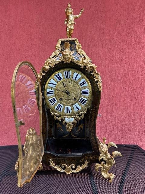 Velké 98 cm hodiny bule 18 století. - 3