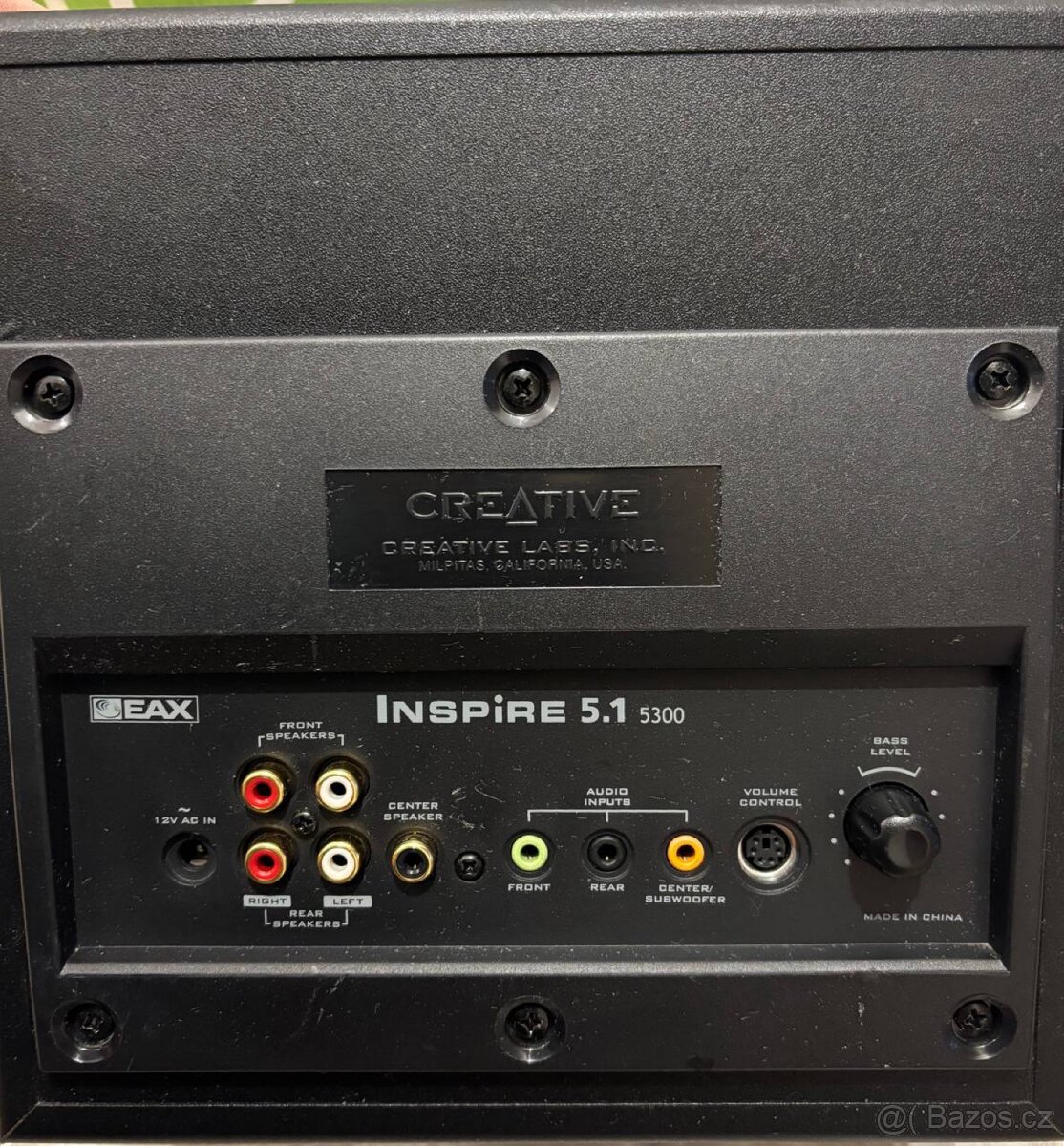 Creative Inspire 5.1 Subwoofer CSW4400 zvukový systém ✅ - 3