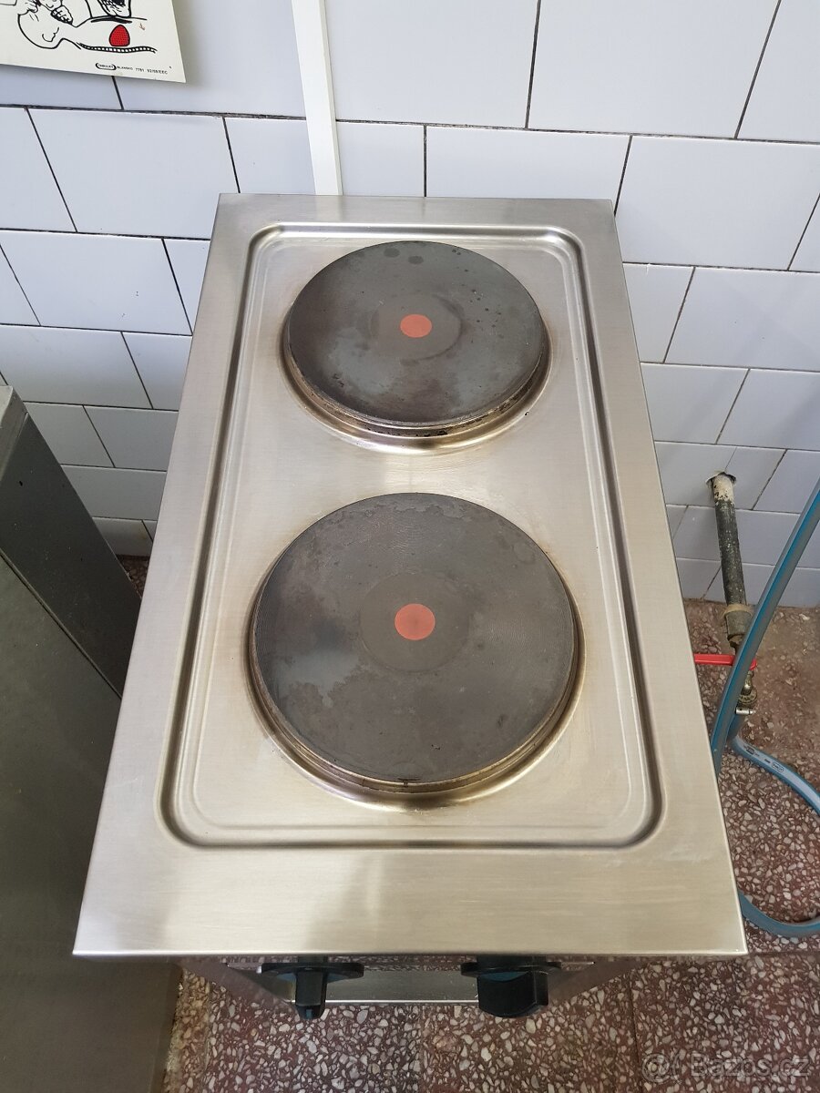 Gastro dvouplotýnkový elektrický vařič - 3
