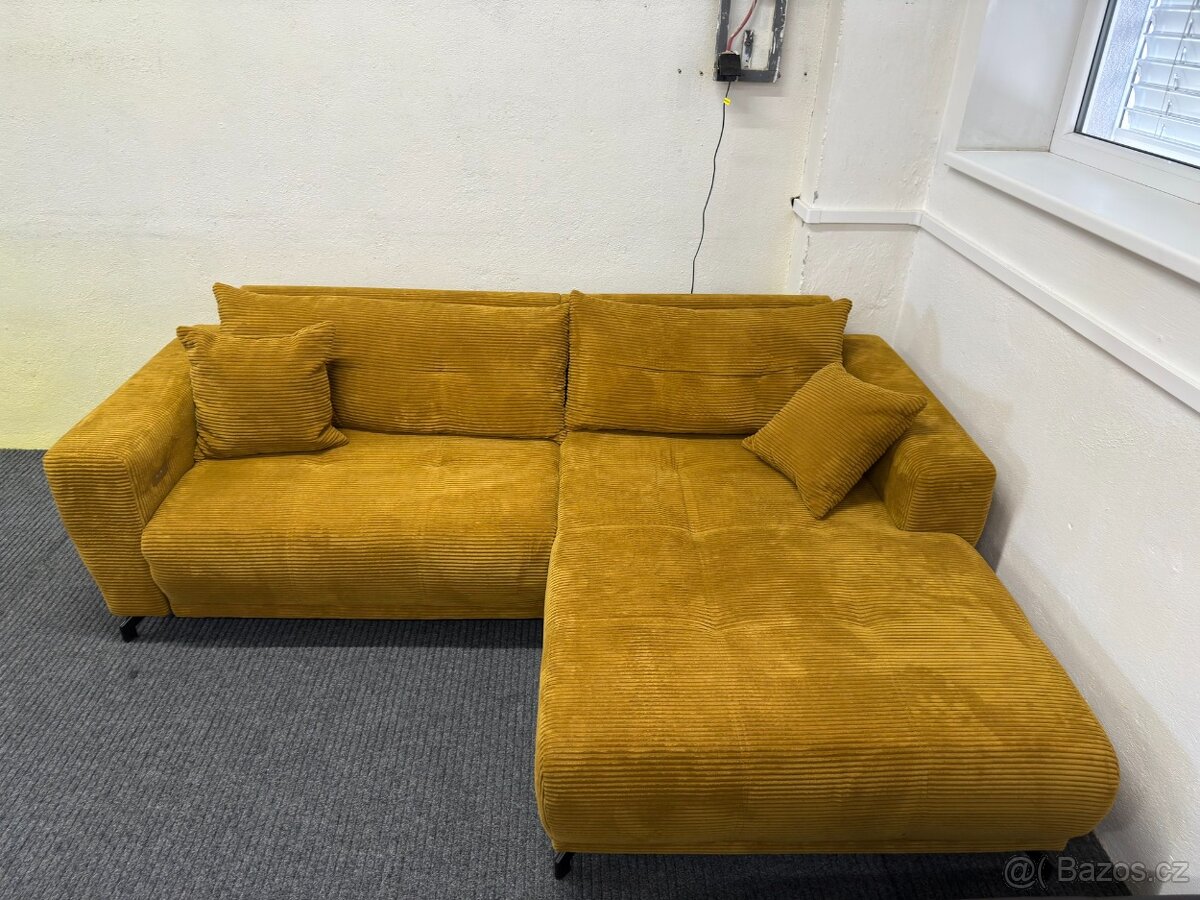 Sedací souprava rohová - el. rozkládací -NEPOUŽITÉ - 3