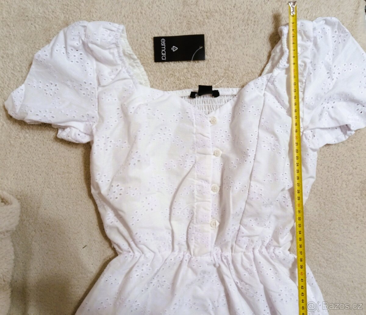 NOVÉ dámské letní bílé šaty, krajka - 3