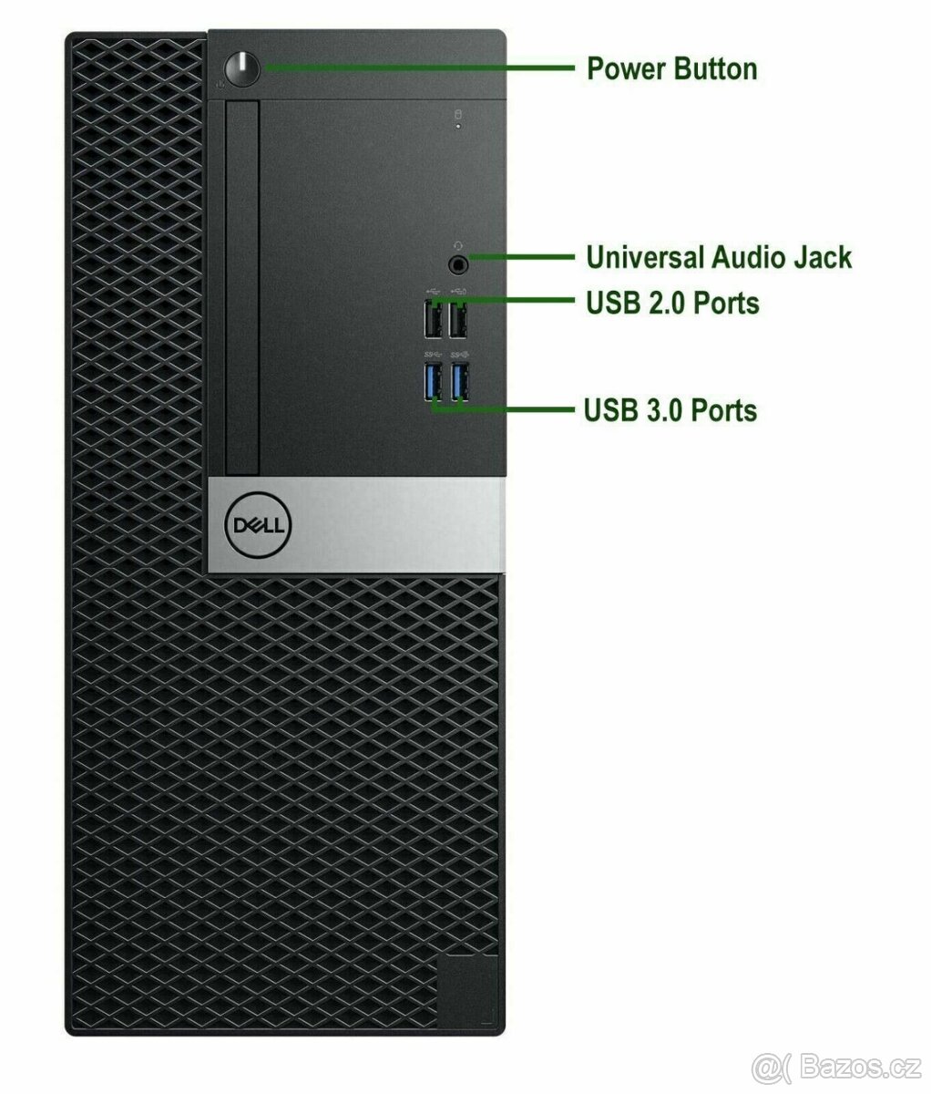 Výkonný počítač DELL Optiplex MT,i5 6500,16GB DDR4,SSD,zár. - 3