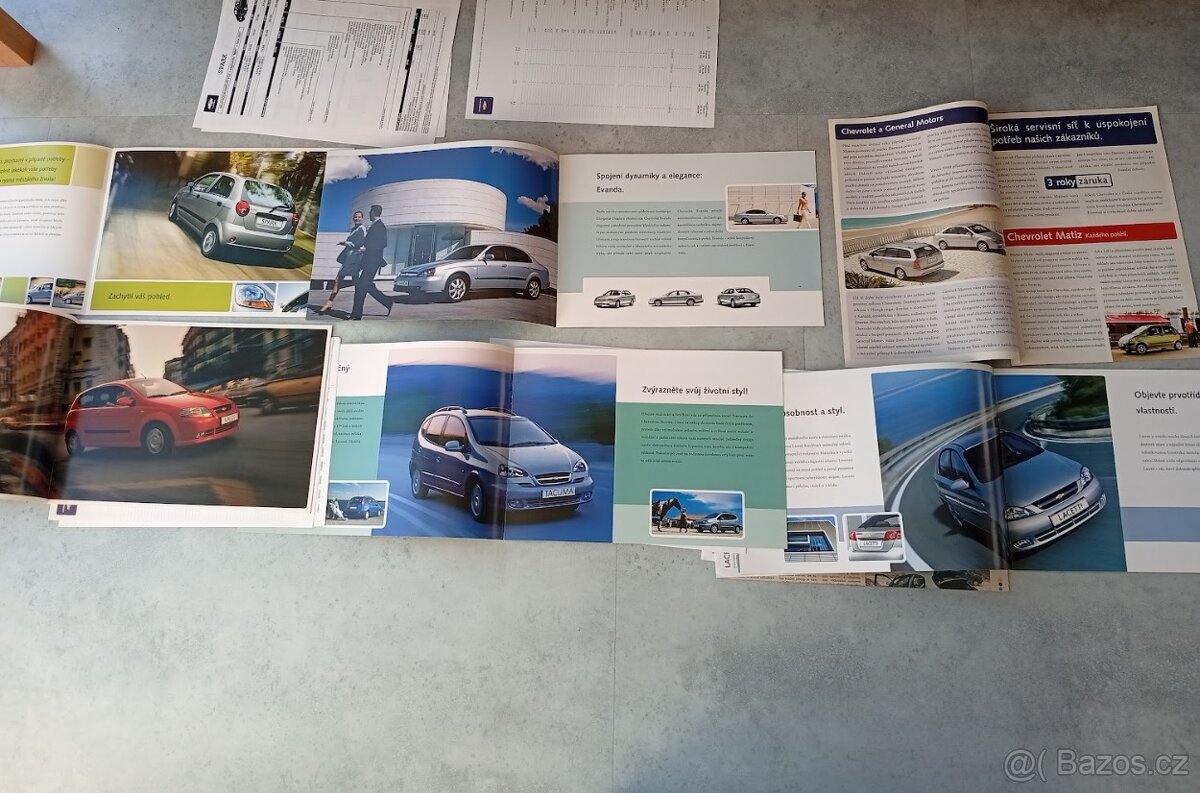 Chevrolet Lacetti, Tacuma, Kalos, Evanda, Spark - prospekty - 3