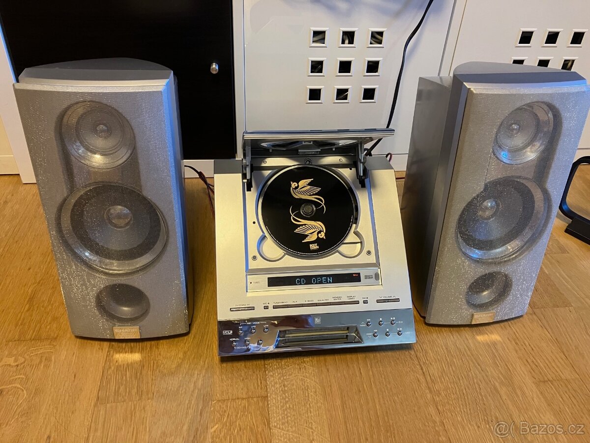 Minidisc MDLP stylovy Hifi system Sharp MD-E9000H - 3