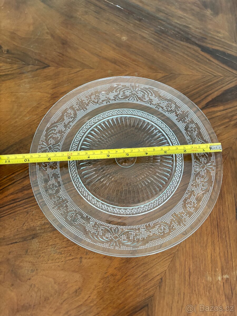 Broušený servírovací talíř - 3