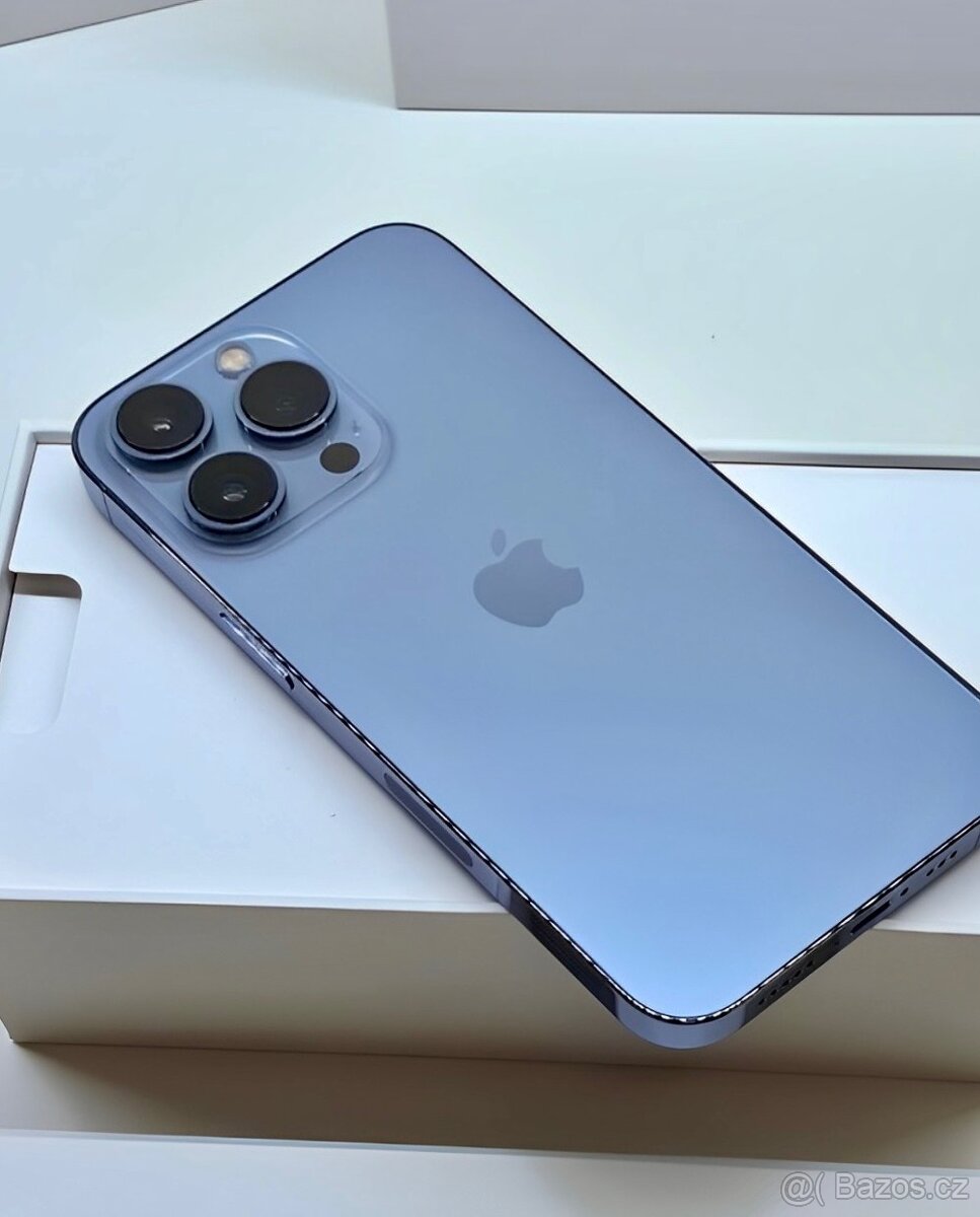 iPhone 13 Pro Max Sierra Blue BATERIE 100% TOP - 3