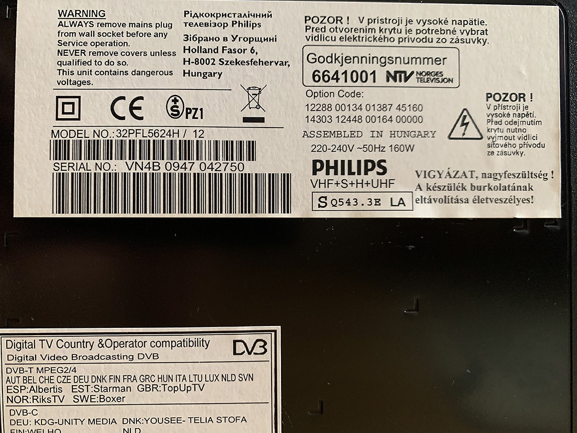 Televize Philips - 3