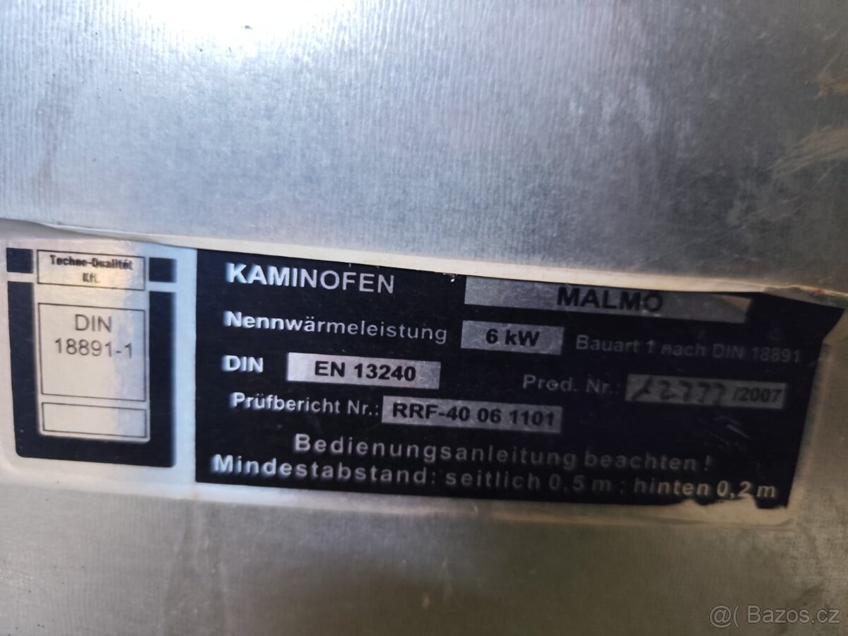 krbová kamna: KAMINOFEN - 3