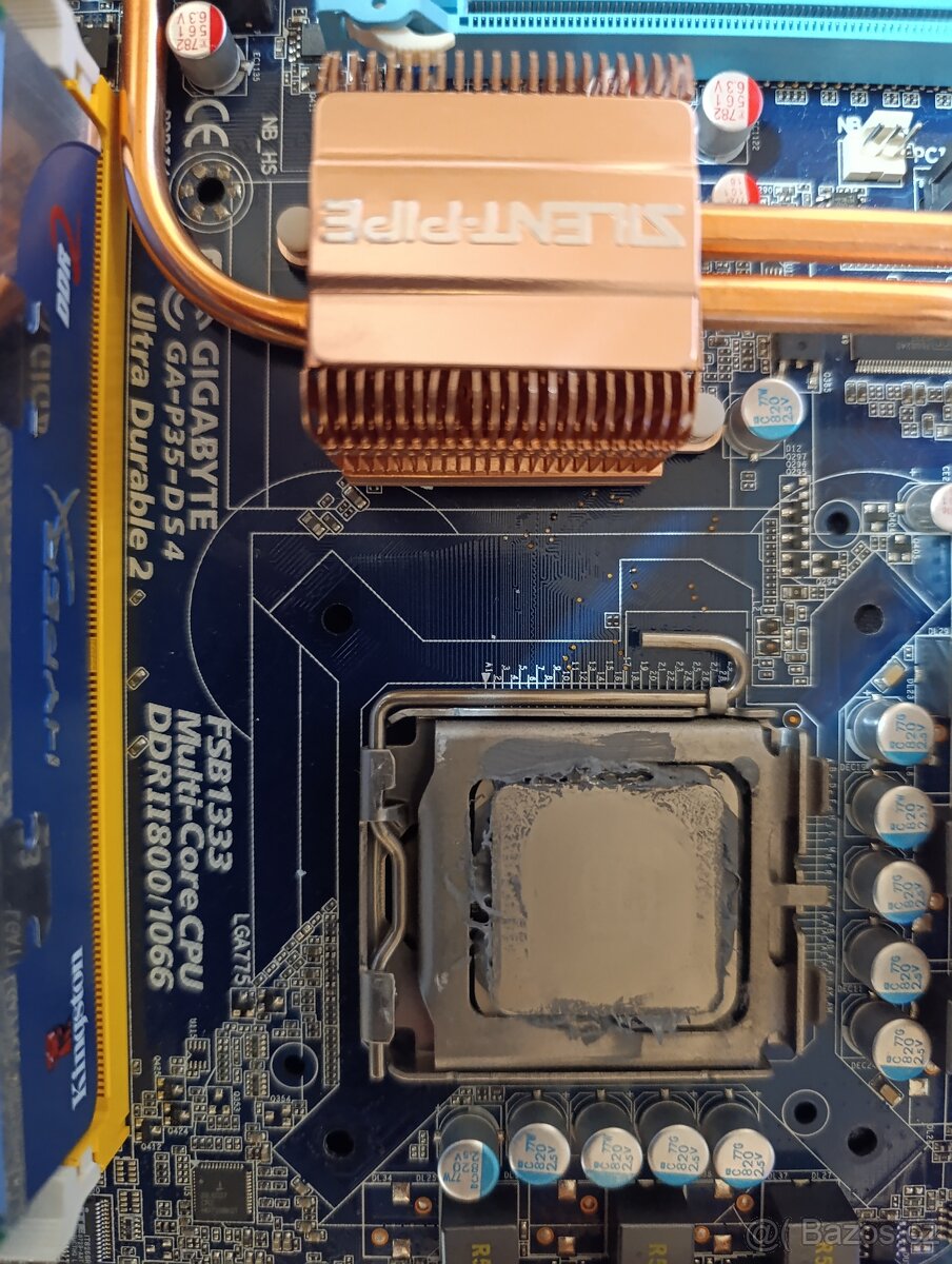 Zakladní deska Gigabyte GA-P35-DS4 +procesor a ram - 3