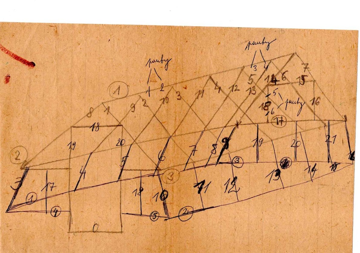 Skleník z ocelových sešroubovaných profilů a skla-sleva 1000 - 3