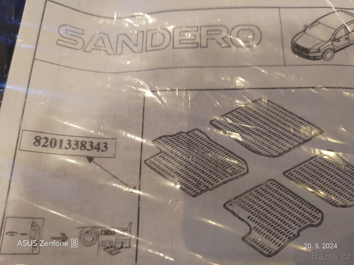 DACIA SANDERO / STEPWAY II - GUMOVÉ KOBERCE - 3