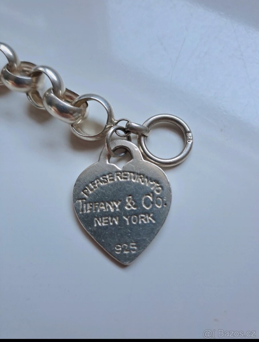 Tiffany & Co. stříbrný náramek 925 – Return to Tiffany, orig - 3