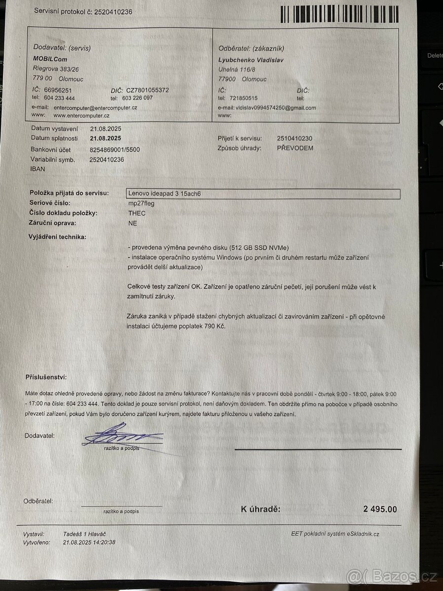 Lenovo IdeaPad Gaming 3 15ACH6 - 3