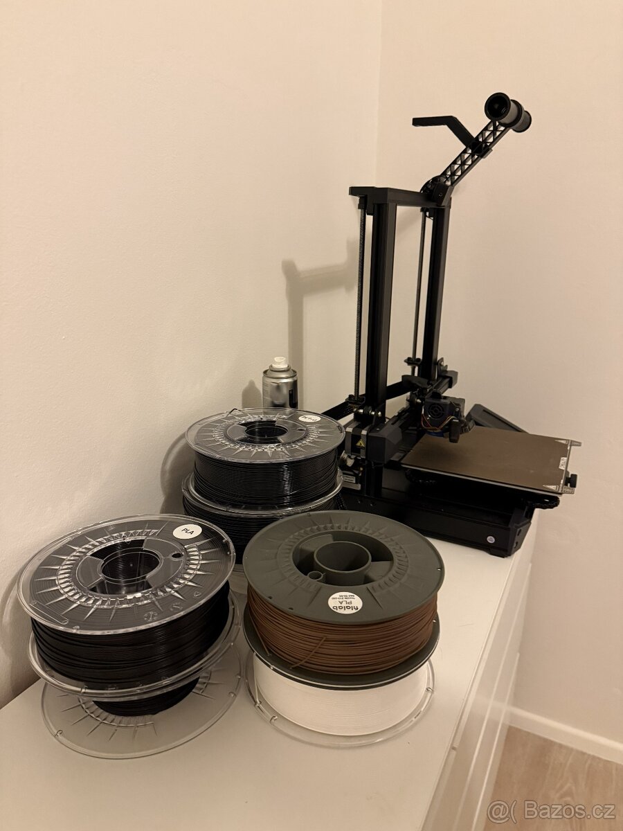 3D tiskárna Creality Ender-3 S1 + velká výbava filamentů a t - 3