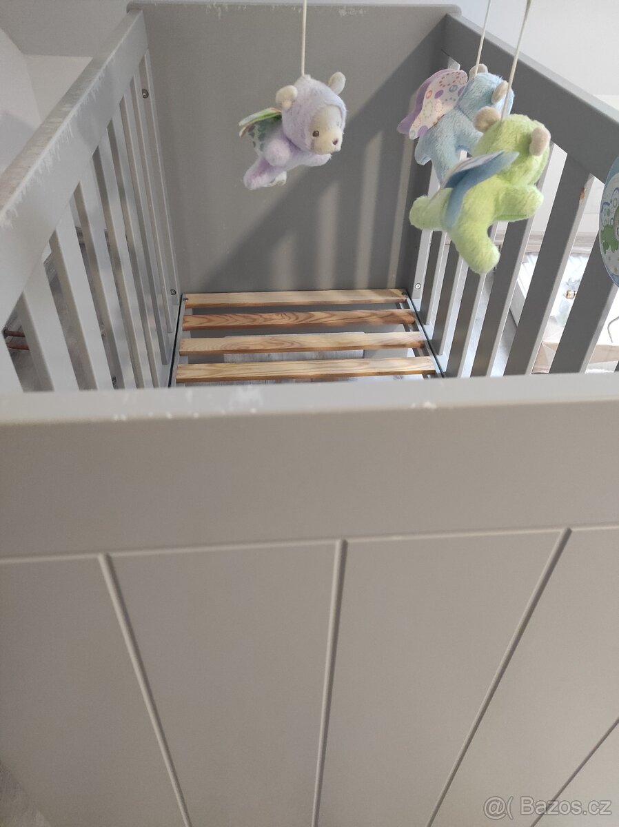 Postýlka s matrací - 3