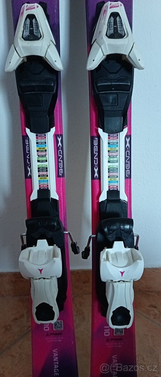 Dětské lyže Atomic délka 110cm - 3