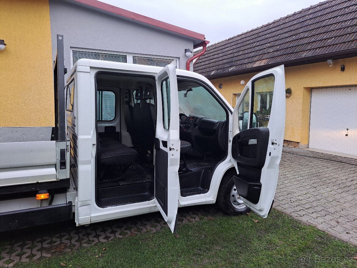 Citroen Jumper 2.2D,103kw,r.v.2021,dvoukabina,valník.,7-míst - 3