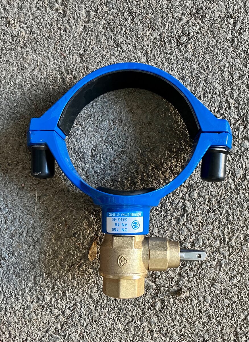 Navrtávací pas voda DN 150 - 3