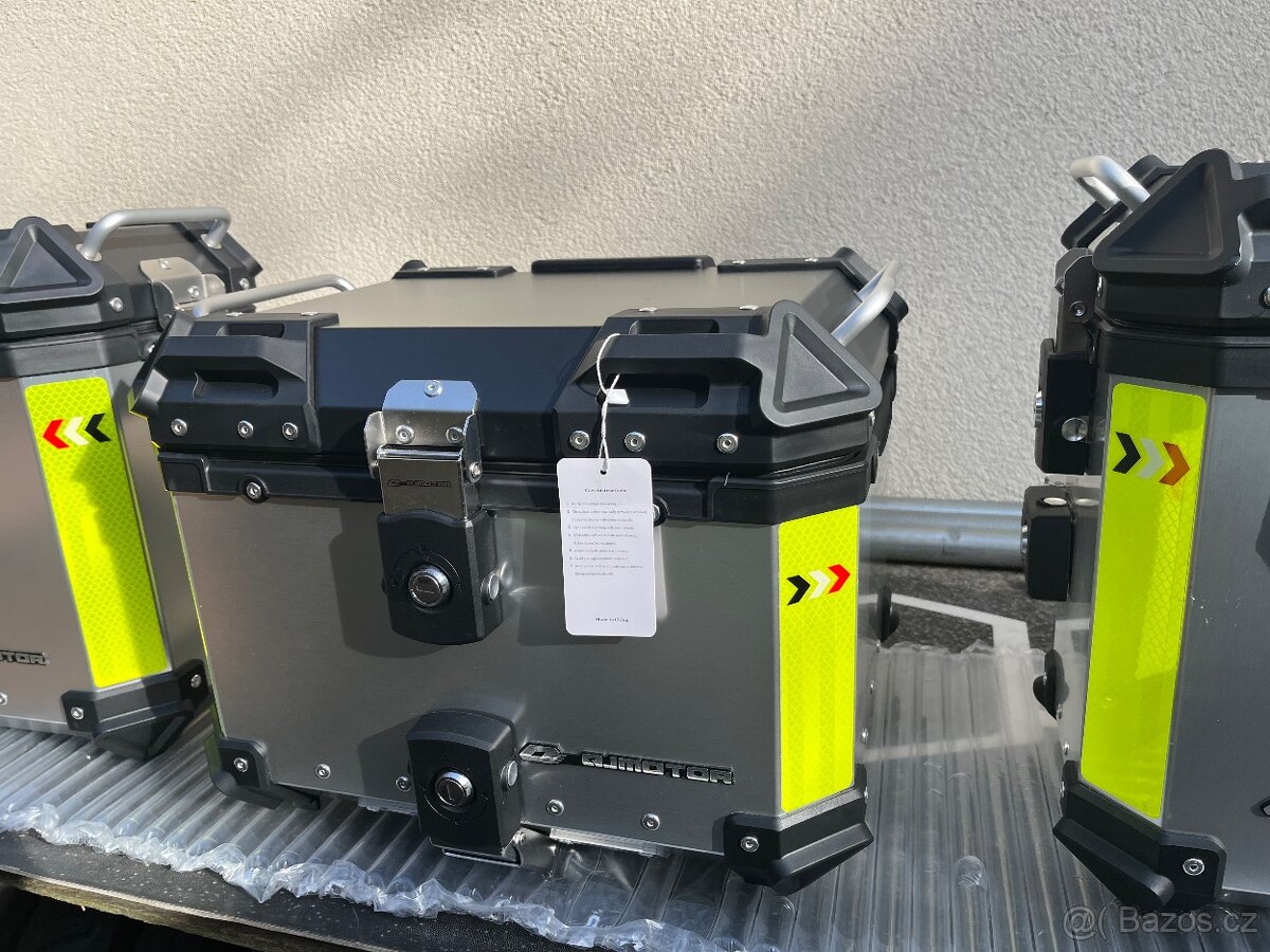 Alu kufry 2x boční a Topcase - 3