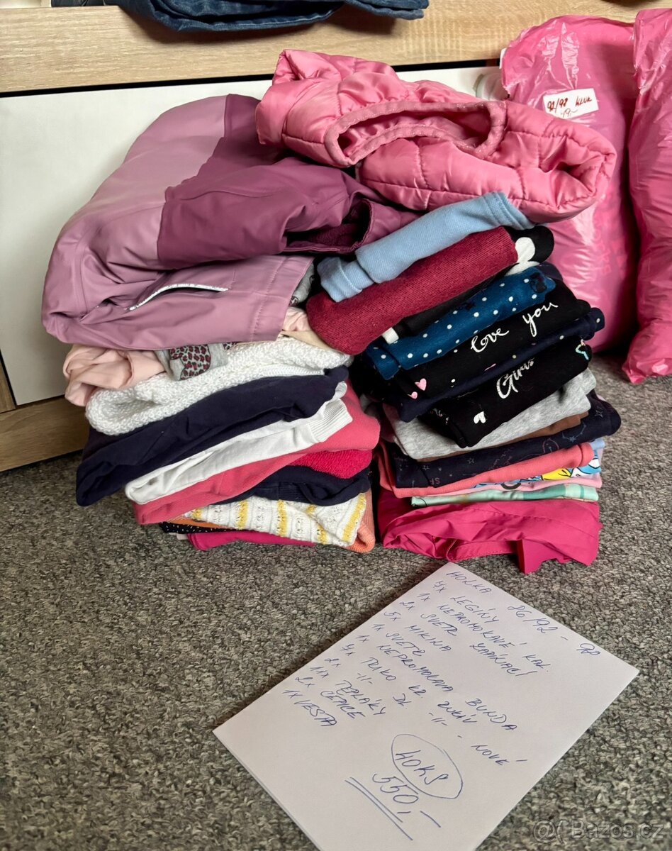 Balík oblečení - holčička 86/92 - 98 - 3