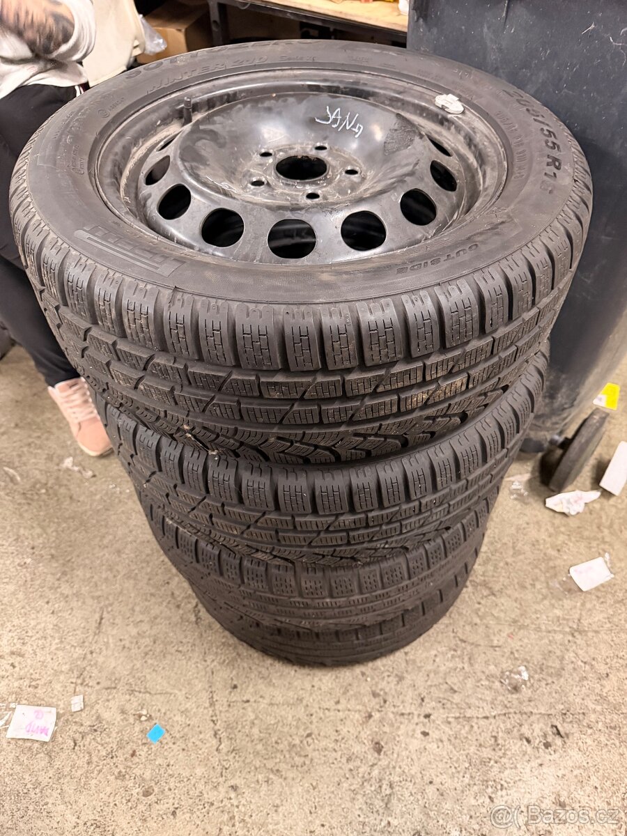 Prodám plechový disky 5x100 a 5x112 bez gum - 3