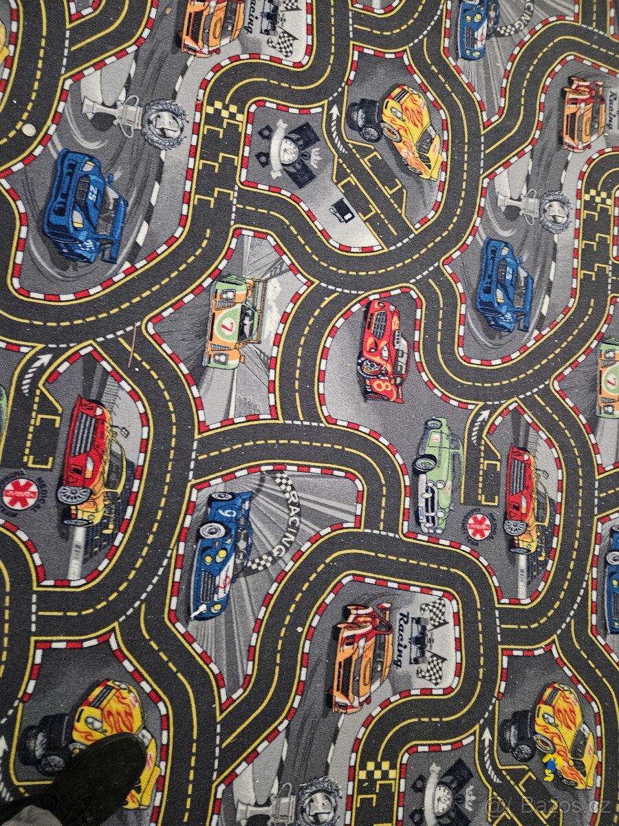 dětský pokoj a koberec motiv silnice - 3