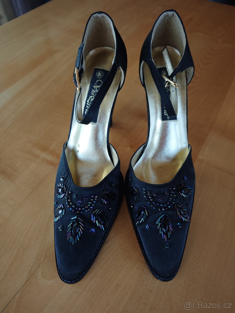 Dámské plesové střevíce vel 39 - 3